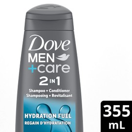 Dove Men + Care Dove Men + Care 2 in 1 Shampoo and Conditioner With Conditioning Actives Hydration Fuel, For Healthy Hair 355 ml
