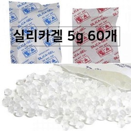 Silica gel semi-permanent 5g 60 units dehumidifier food drying storage non-woven fabric Anti-mold