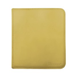 UP - 12-Pocket Zippered Pro Binder - Yellow