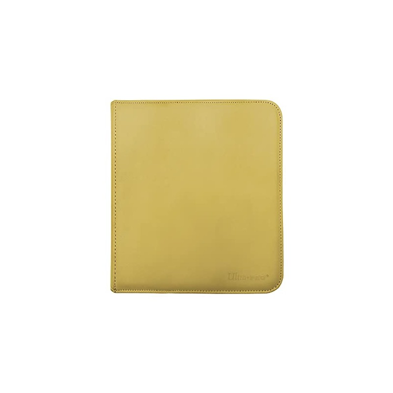 UP - 12-Pocket Zippered Pro Binder - Yellow