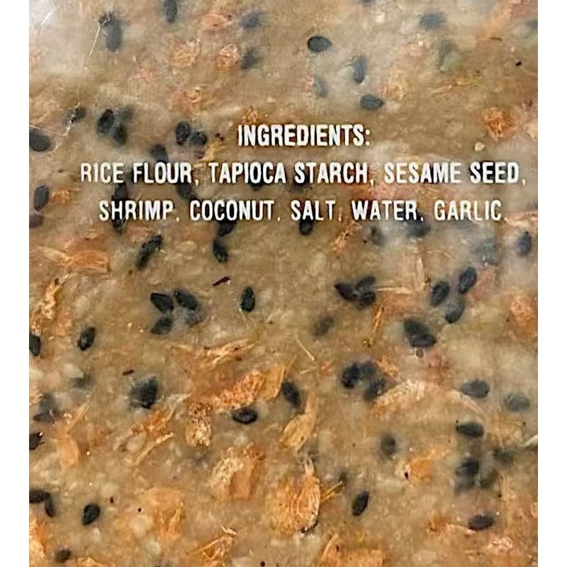 Banh Me Tom Sesame Seed Crackers, Extra Coconut,With Dried Shrimp,7