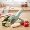 Lecute Rebanador Cortador de Verduras Alimentos Cocina Restaurante Profesional Multiusos