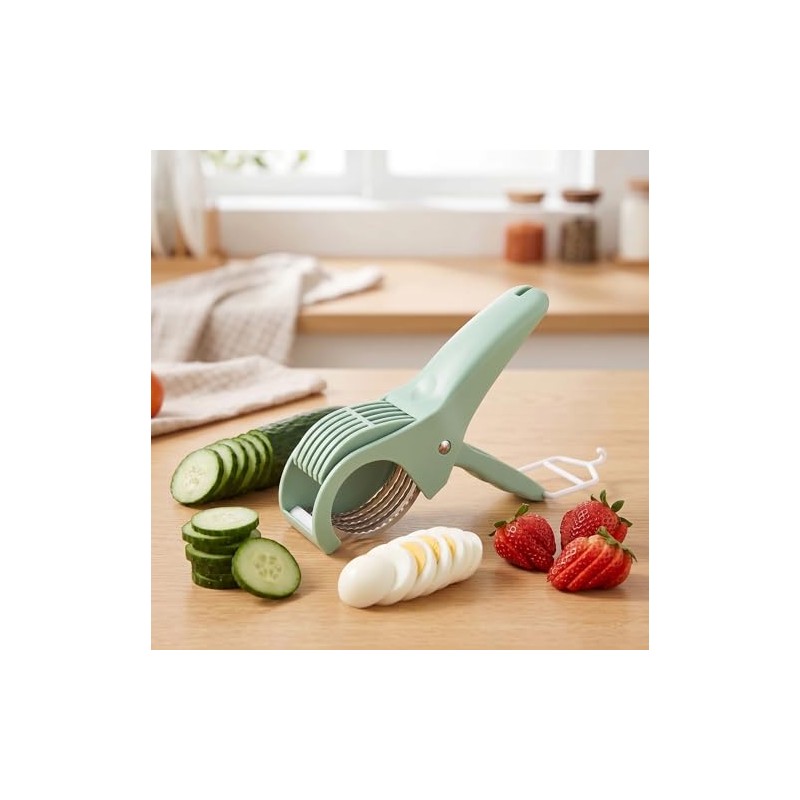 Lecute Rebanador Cortador de Verduras Alimentos Cocina Restaurante Profesional Multiusos
