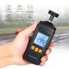 Digital Tachometer Handheld Contact Motor Tachometer LCD Speedometer Tach RPM