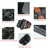 JAIYESOU Motorcycle Saddle Bags Side Bags|Saddlebags|Pvc Leather Waterproof Side Swing