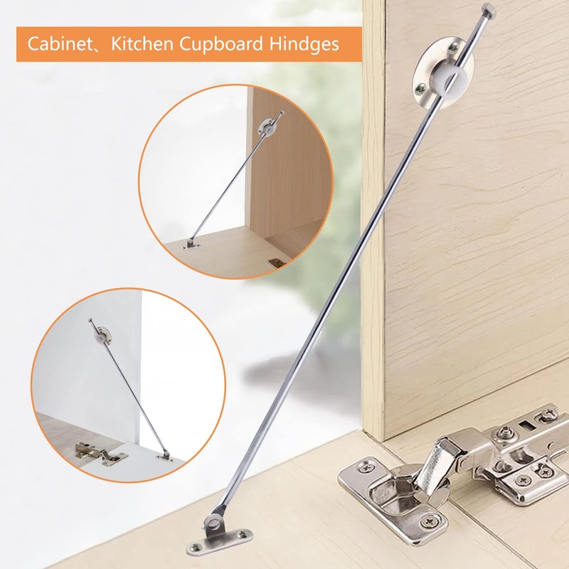 Furniture Cupboard Stainless Steel Lid Support Hinge, Stay Hinge Down