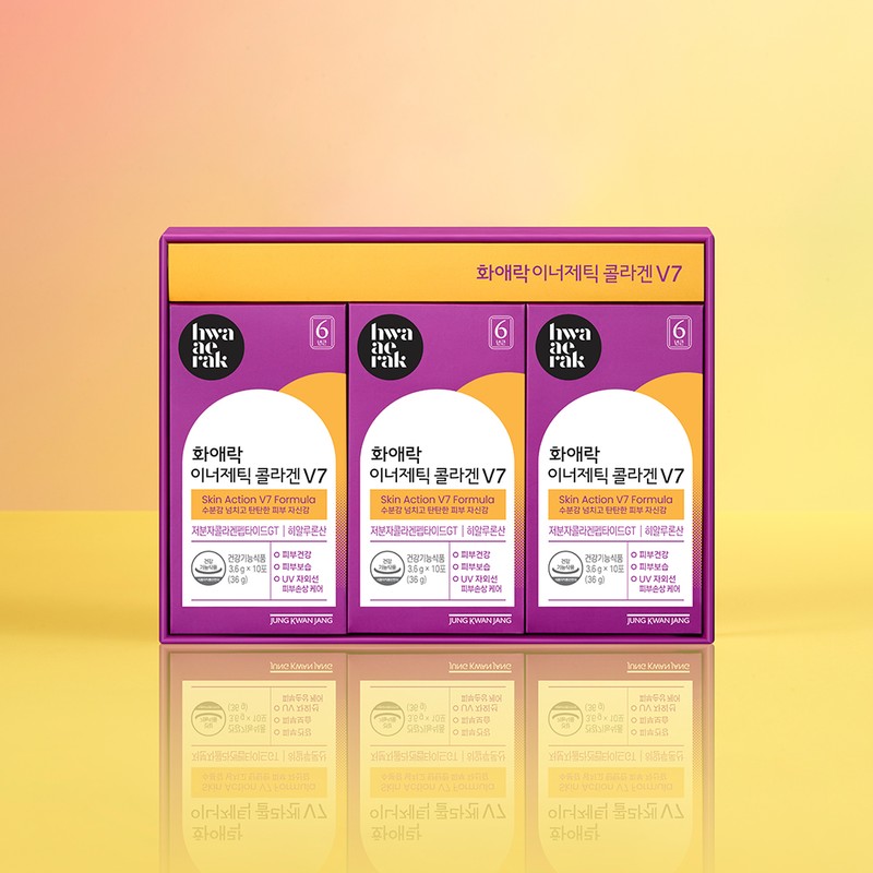 Hwaaerak CheongKwanJang Hwaaerak Inergetic Collagen V7 30 sachets, 1 pack