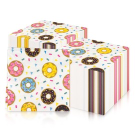 Doughnut Napkins,Sweet Doughnut Children's Napkins for Party Table Decoration,Birthday Party,Wedding Anniversary,Baby Shower,Family Gatherings