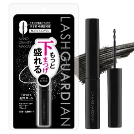 Rush Guardian Nano Gravity Mascara, 01 Meta-Black, 0.1 oz (3.6 g), Lower Eyelash Mascara, Medium Face Reduction, Curl Keep, Waterproof, Off Hot Water + Face Wash