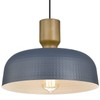 Luminzone Farmhouse Pendant Lights, Adjustable Hanging Light Fixtures with Hammered