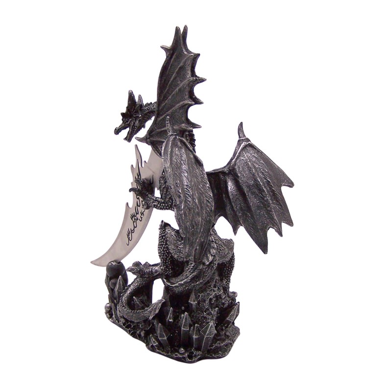 Freestanding Dragon Dagger & Holder, Gothic Home Decor, Dragon with