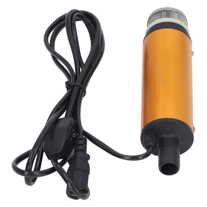 Electric Fuel Pump Universal Stainless Steel Oil Transport Device Mini