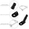 Bicycle Trailer Coupling, Bicycle Towing Hitch with Locking Pin, for