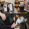 Server Book for Waitress,Cute PU Leather Server Books Organizer with