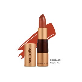 SoulTree Ayurvedic Lipstick - Rich Earth 777, 4gm