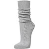 Paugos German Traditional Costume Socks with Cable Knit Pattern in