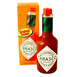 Tabasco Pepper Sauce, Original Flavor, 12 oz (Pack of 6)