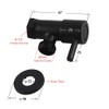 ACA International Black Brass Wall Mounted Washine Machine Stop Taps