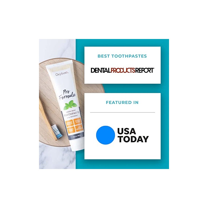 Oxyfresh Original Mint Toothpaste: For Long-Lasting Fresh Breath & Healthy