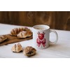 MAXIKIWI Glatte, langlebige Keramik-Kaffee- oder Teetasse für Zuhause oder Büro