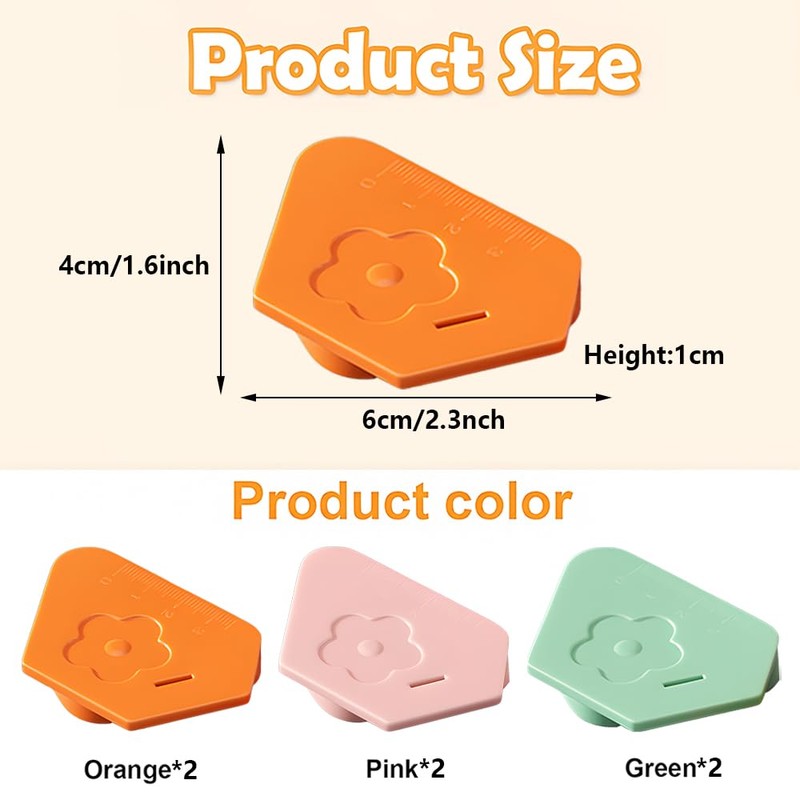 FFWTPY Pack of 6 Magnetic Seam Guide Magnetic Seam Guide