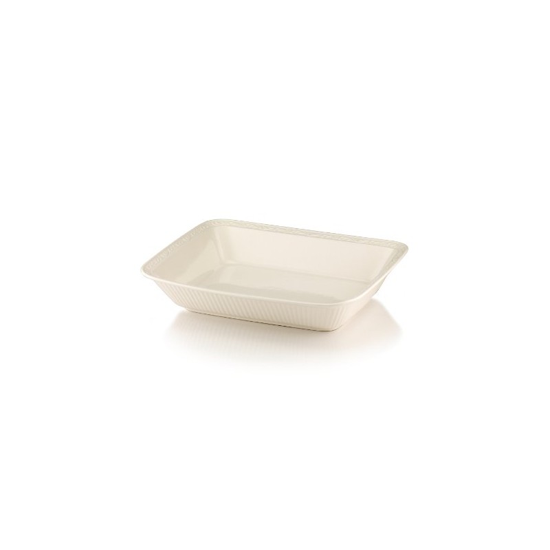Mikasa Italian Countryside Lasagna Baking Dish, White, 13.25-Inch-by-10.5-Inch - DD900-633