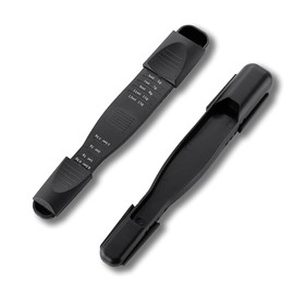 M&c Dual Sided Adjustable Measuring Spoon - Metering Spoon with Leveler in Gram & ML- For Dry or Liquid Ingredients, Baking, Cooking, Powder, Spices - Black 1pc