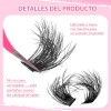 Kits De Racimos De Pestañas Inferiores 40d-100d 740 Piezas Y