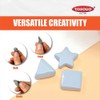 Yosogo Kneadable Art Eraser with Case (Pink and Blue, 2