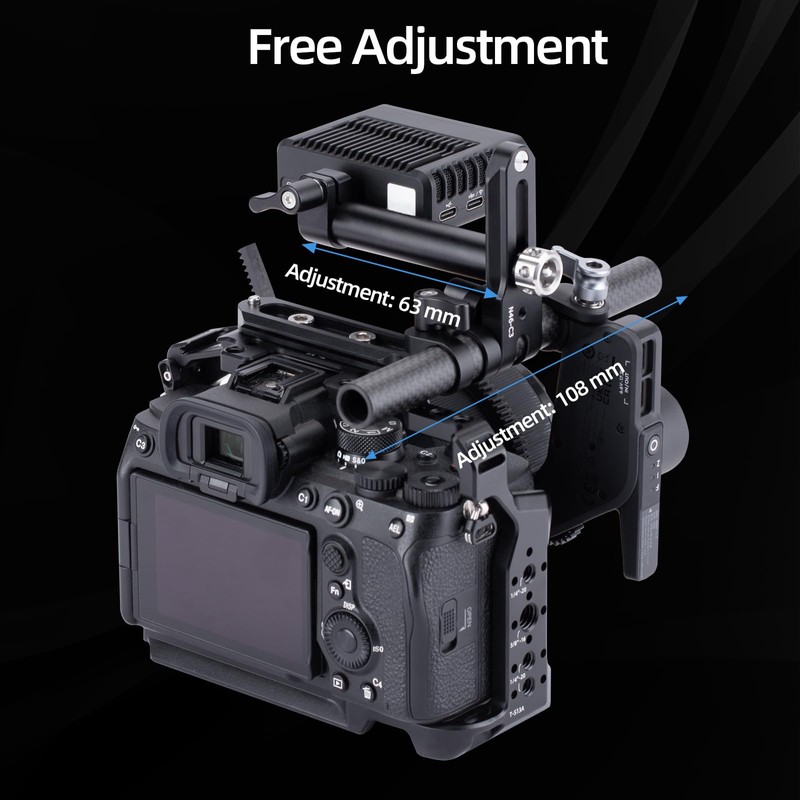 Nitze LIDAR Mounting Kit for DJI Focus Pro LiDAR and