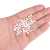 Natural Rice Freshwater Pearl Beads 2-3mm White Loose Pearls, 0.5mm