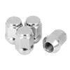 X AUTOHAUX 4 Pcs M14x1.5 35mm Chrome Wheel Lug Nuts