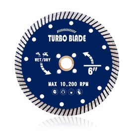 Diamond Granite Blade 6 inch Diamond Blade for Tile Granite Marble (6")