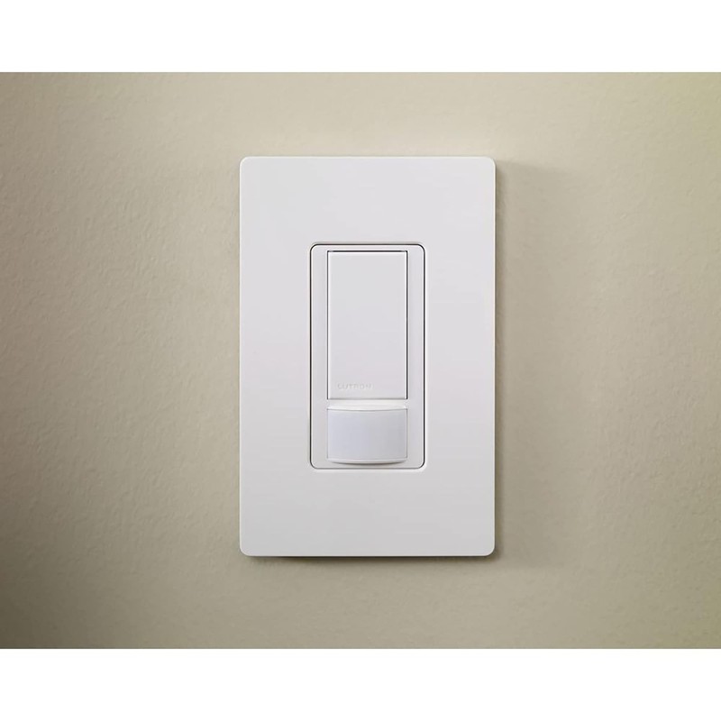 Lutron Maestro Vacancy Motion Sensor Light Switch for Bathroom, Garage,