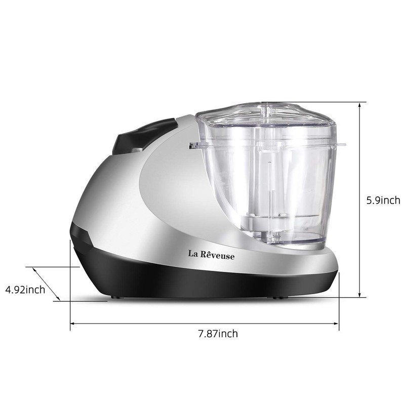 La Reveuse Electric Mini Food Chopper Vegetable Fruit Cutter Meat