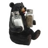 Black Bear Bearly Seasoned Salt & Pepper Shakers Kitchen Decoration