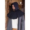 Burgschneider - Gugel Capellus Cotton - Black (Standard, Unisex, Cotton)