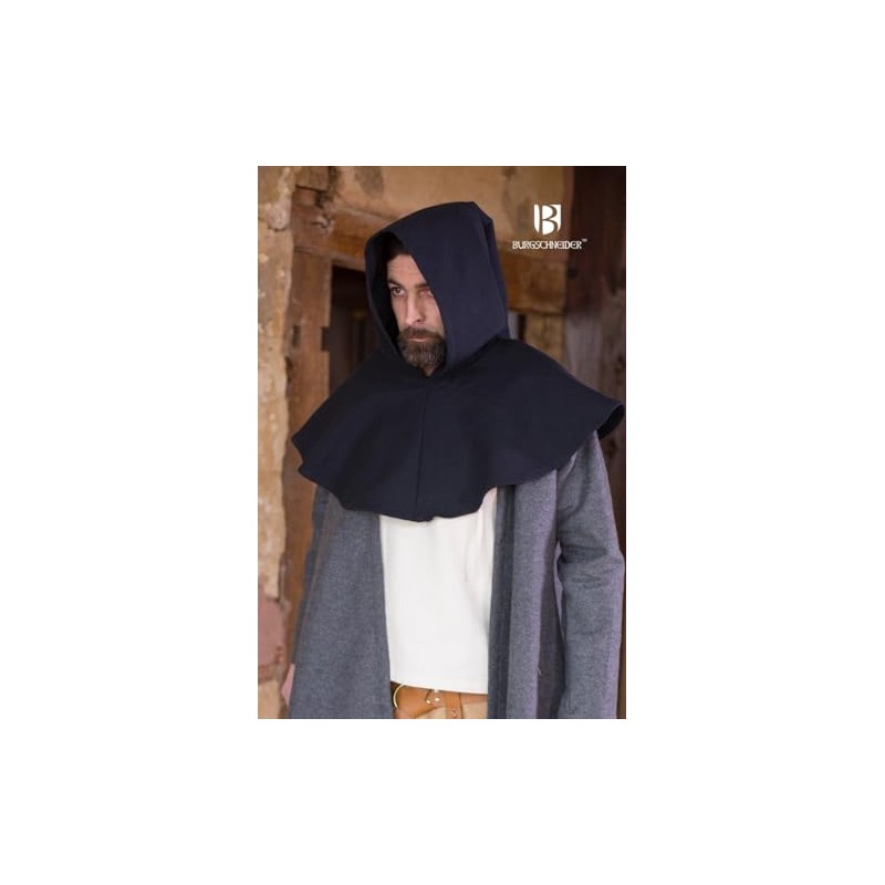 Burgschneider - Gugel Capellus Cotton - Black (Standard, Unisex, Cotton)