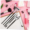 Minkissy Soft Bristle Folding Angle Brush Set for Mascara Application