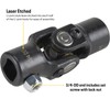 Universal Steering U-Joint, 3/4 Inch Round to 3/4 Inch DD
