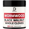 DEDICAD 12in1 Wormwood Capsules Black Walnut Cloves, Ginger, Turmeric Curcumin