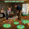 VATOS Light up Golf Putting Game Set - Glow Golf
