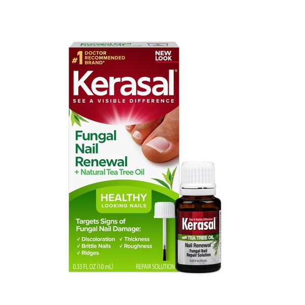 Kerasal Renewal Nail Repair Solution with Tea Tree Oil for