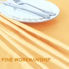 Cobedzy 1 Pack 60 Inch Round Satin Tablecloth Gold Satin