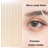 800PCS Pointed Cotton Swabs,4 inch Microblading Cotton Swab with Wooden