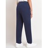 Weintee - Pantalones deportivos pequeños para mujer con bolsillos, marino,