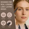 Dual-Ended Microblading Eyebrow Pencil for Women, 2 in 1 Liquid