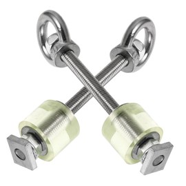 Gatuida 2pcs Heavy-Duty Trailer Hitch Lock Pin Stainless Steel Towing Accessories with Anti- for Secure Traction Versatile Use for All Road Conditions and Vehicle Types