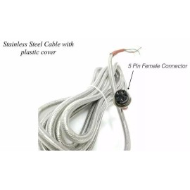 Optima Cable for LP7510 Display 15' with one connector for back of the indicator