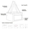 Campo Libre.® Carlo I Camping Washing Up Bowl I Foldable